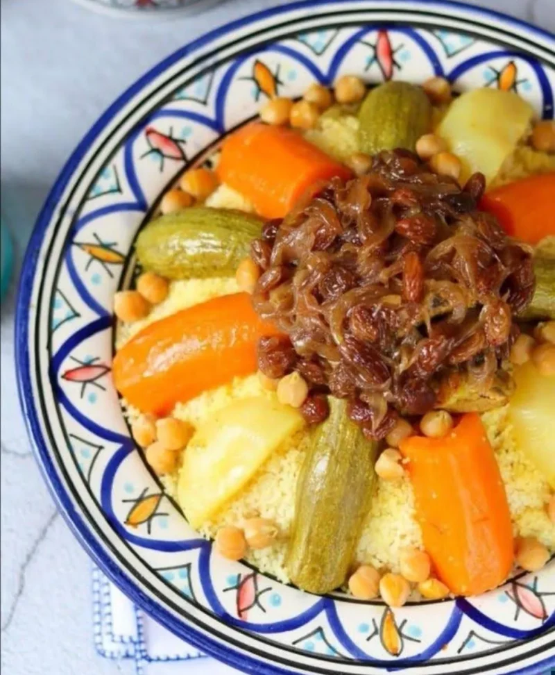 Traditional Moroccan Couscous